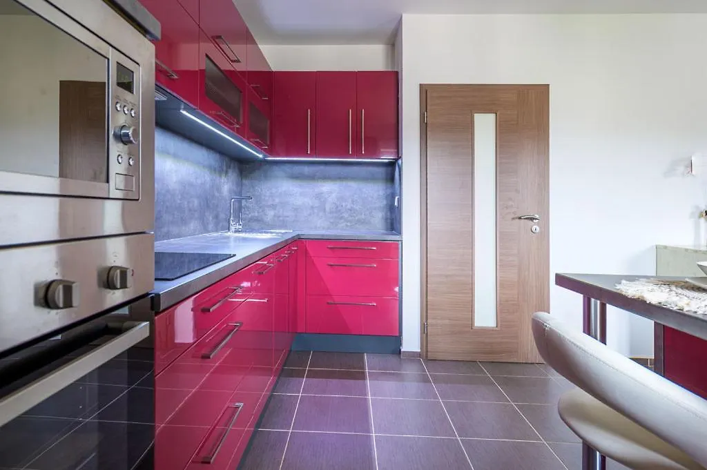 Luxury Flat In Brno Purpleredアパートメント